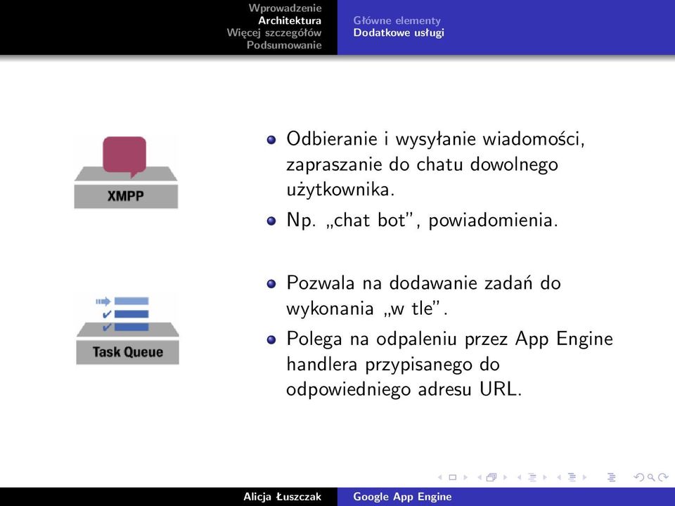 chat bot, powiadomienia.