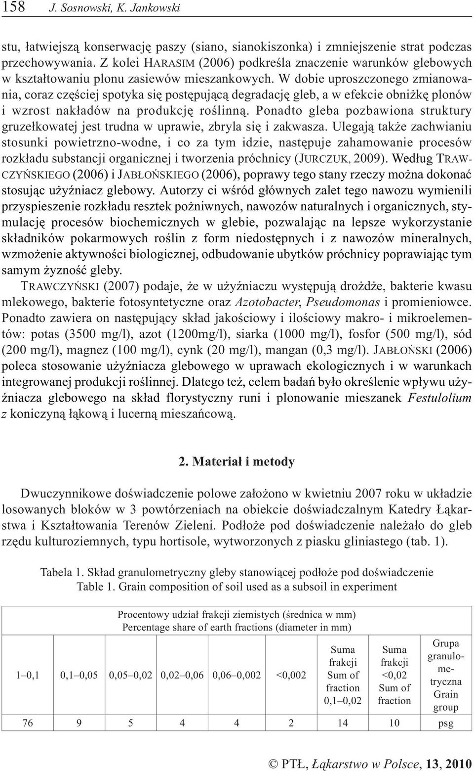 W dobie uproszczonego zmianowania, coraz czêœciej spotyka siê postêpuj¹c¹ degradacjê gleb, a w efekcie obni kê plonów i wzrost nak³adów na produkcjê roœlinn¹.