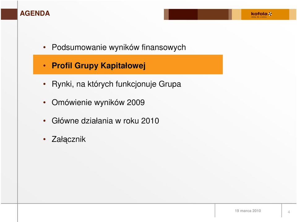 których funkcjonuje Grupa Omówienie