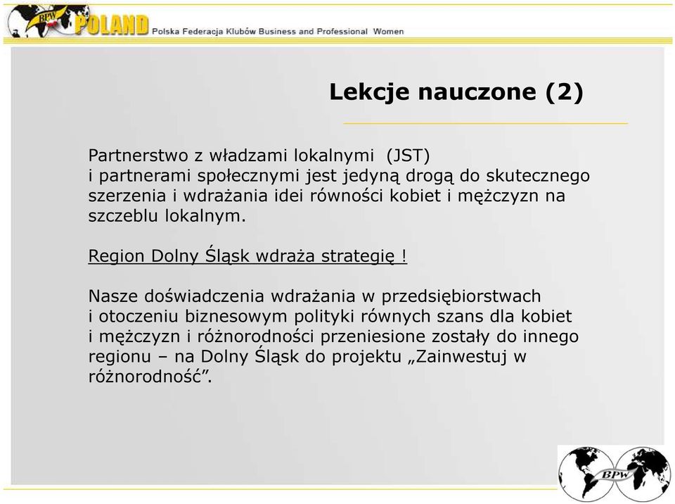 Region Dolny Śląsk wdraża strategię!