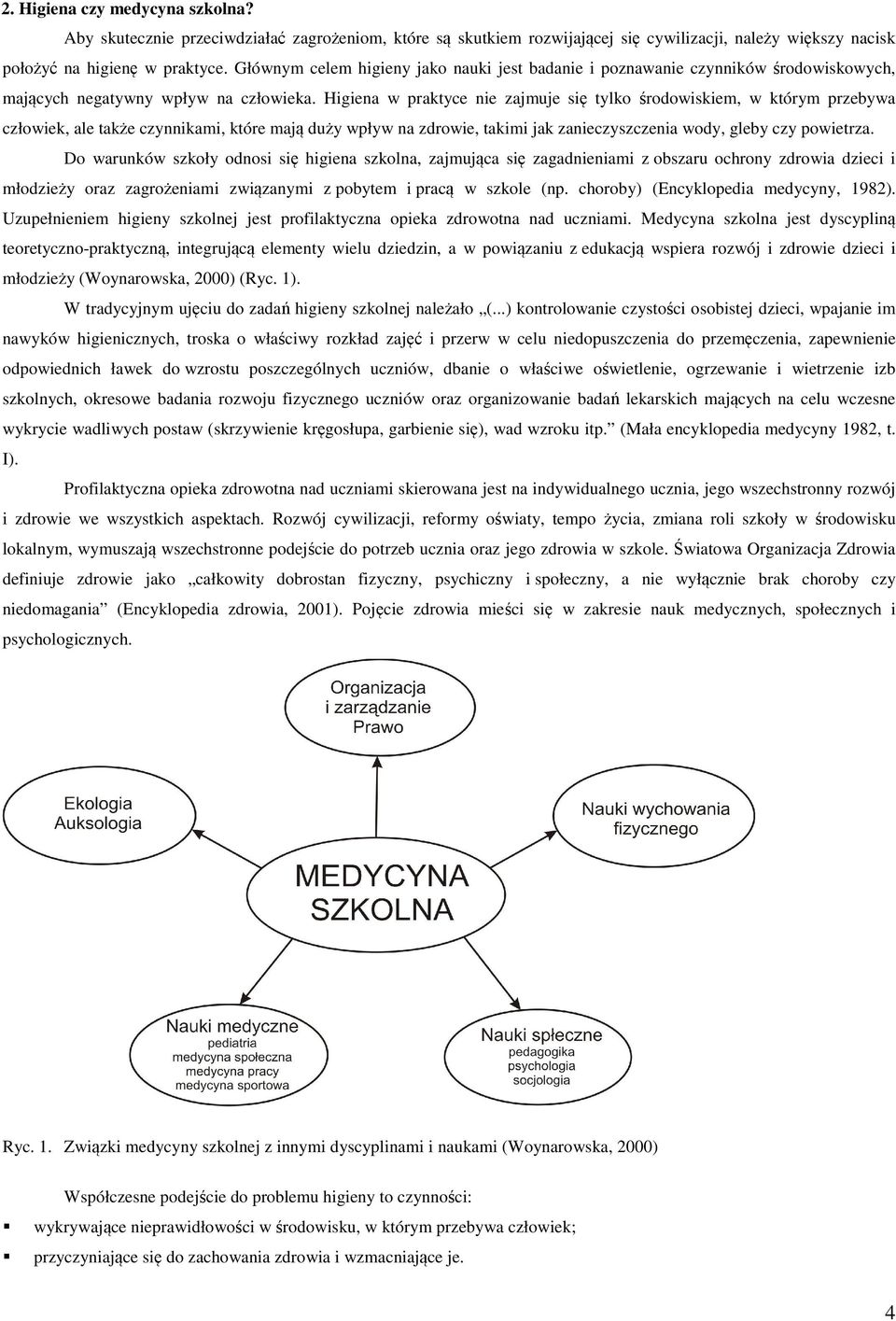 Higiena w praktyce nie zajmuje się tylko środowiskiem, w którym przebywa człowiek, ale także czynnikami, które mają duży wpływ na zdrowie, takimi jak zanieczyszczenia wody, gleby czy powietrza.