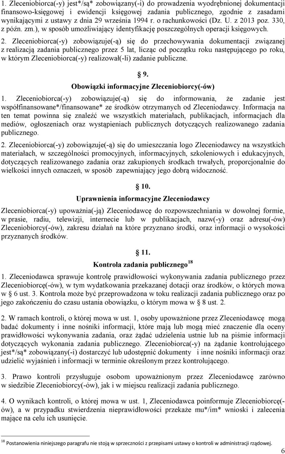 września 1994 r. o rachunkowości (Dz. U. z 20