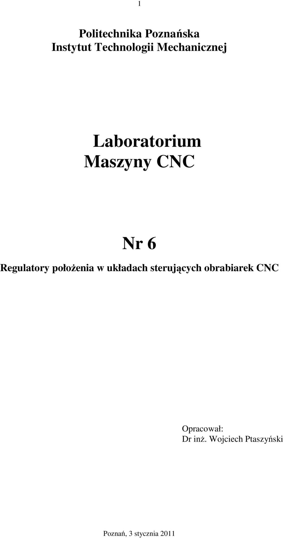 Regulatory położenia w układach sterujących