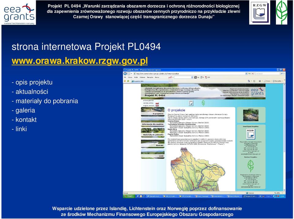 pl -opis projektu -aktualności