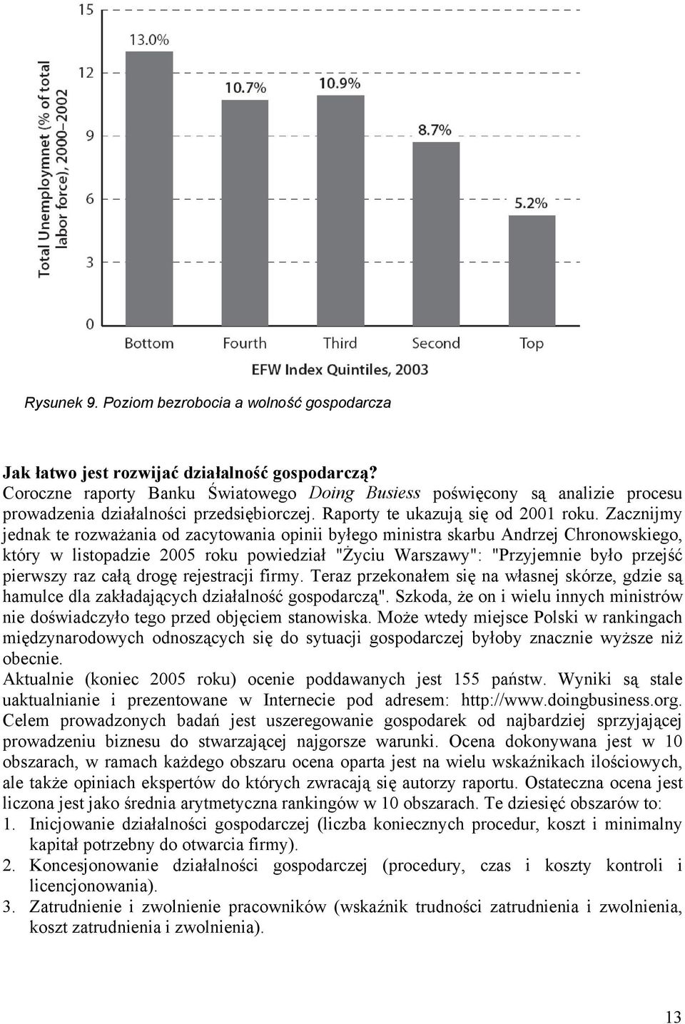 Zacznijmy jednak te rozważania od zacytowania opinii byłego ministra skarbu Andrzej Chronowskiego, który w listopadzie 2005 roku powiedział "Życiu Warszawy": "Przyjemnie było przejść pierwszy raz