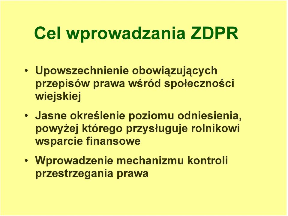 poziomu odniesienia, powyżej którego przysługuje rolnikowi