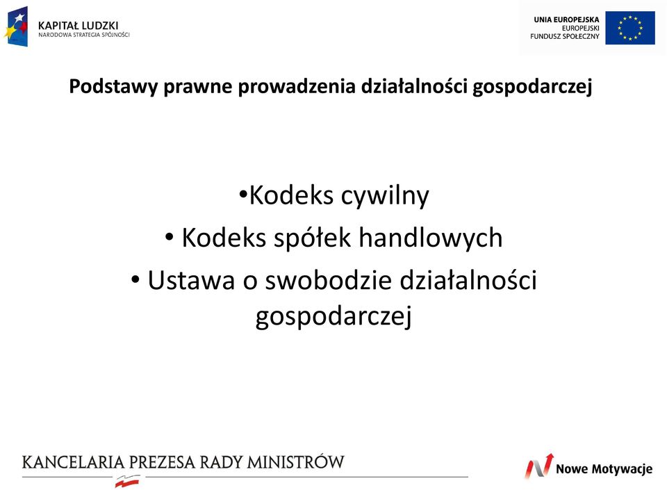 cywilny Kodeks spółek handlowych