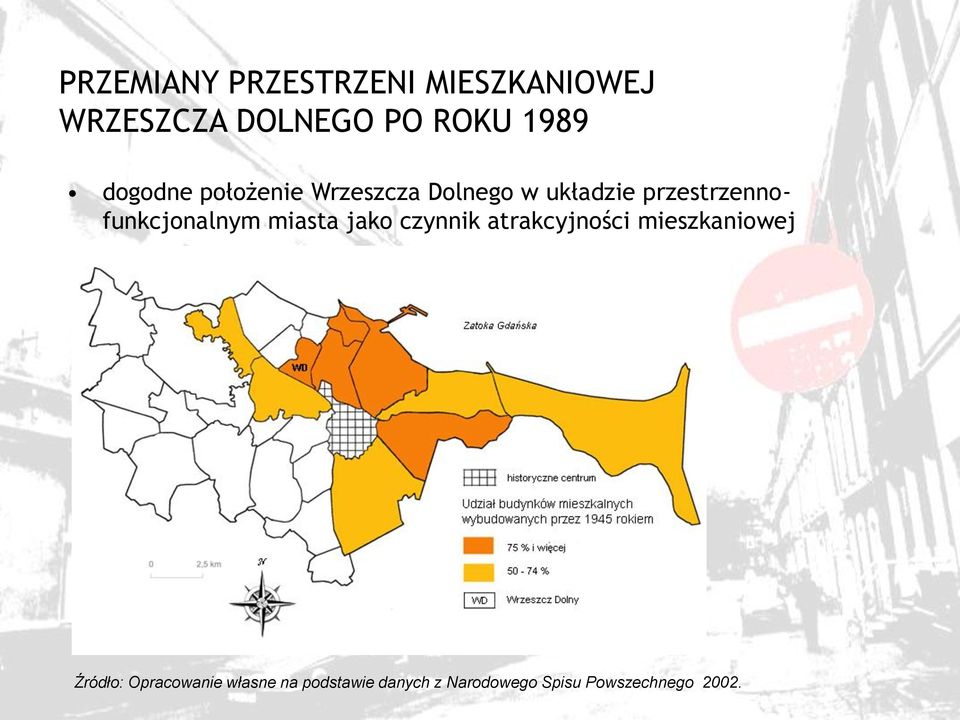 przestrzennofunkcjonalnym miasta jako czynnik atrakcyjności