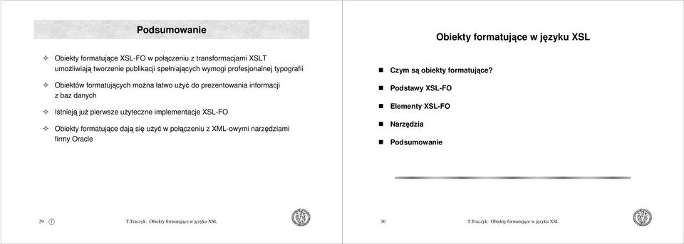 do zoaia ioai z az dah Isią ż isz żz ia XSL-FO Podsa XSL-FO E