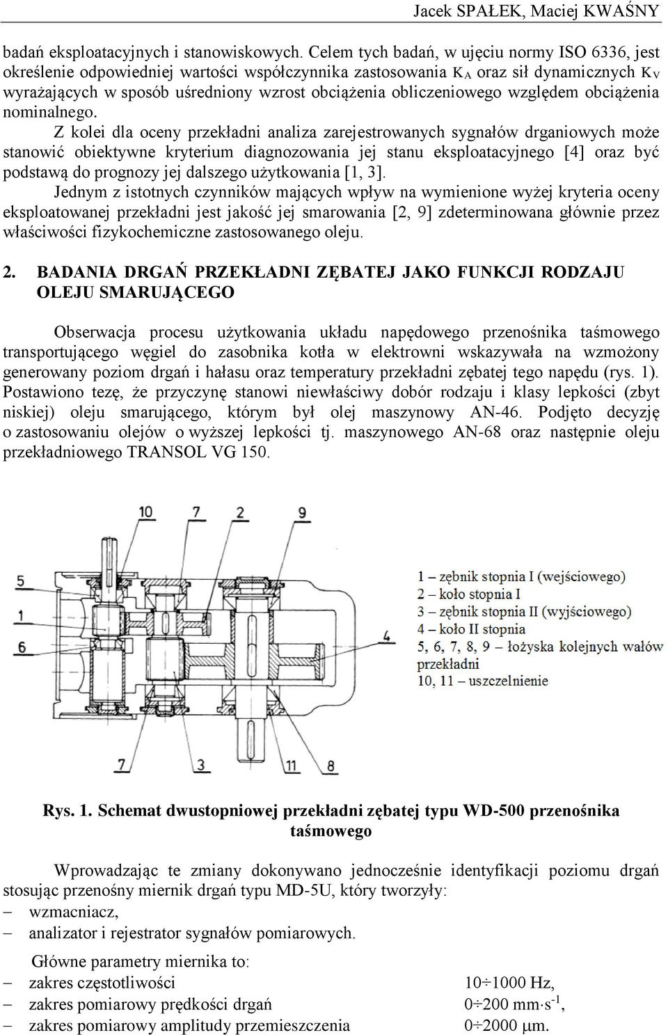 obliczeniowego względem obciążenia nominalnego.