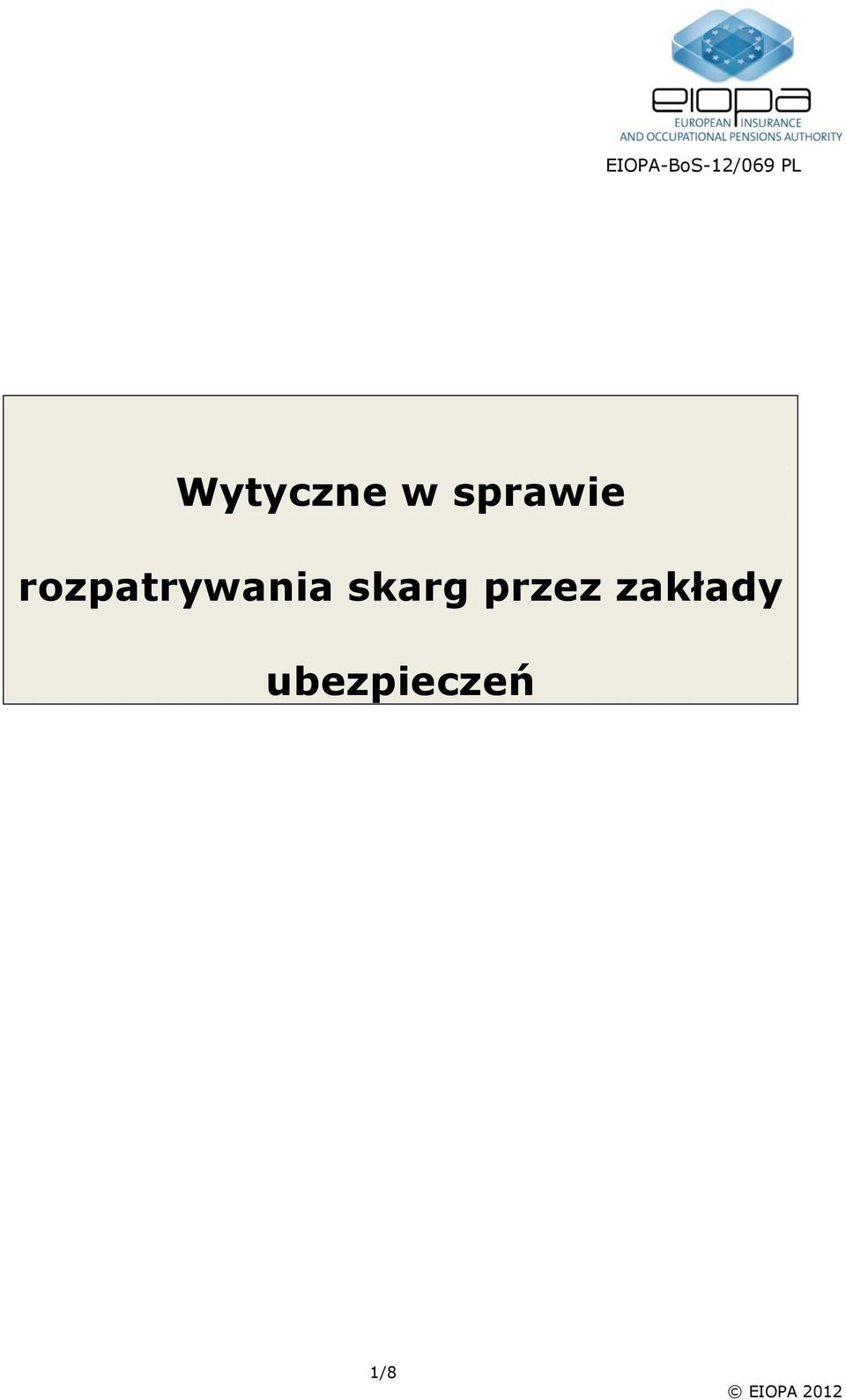 rozpatrywania skarg