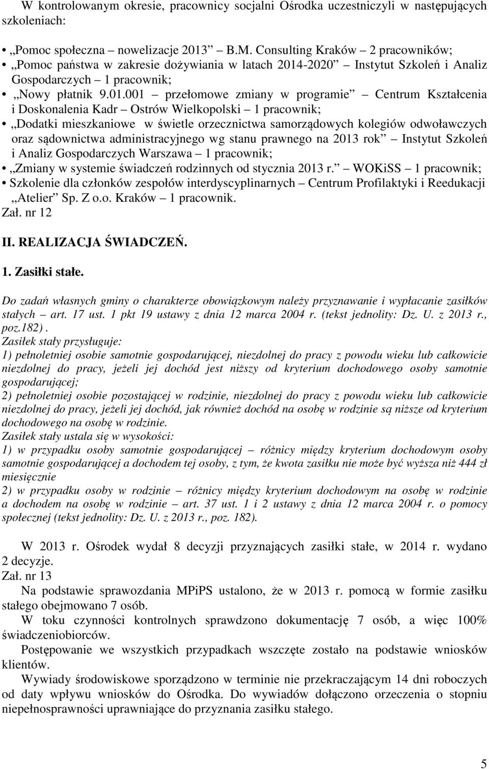 -2020 Instytut Szkoleń i Analiz Gospodarczych 1 pracownik; Nowy płatnik 9.01.