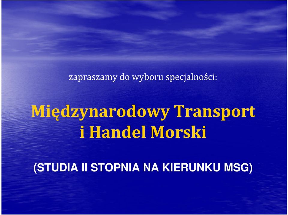 Międzynarodowy Transport i