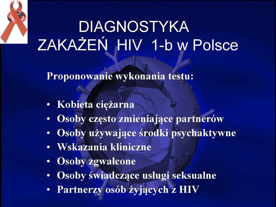 Osoby używające środki psychaktywne Wskazania kliniczne Osoby