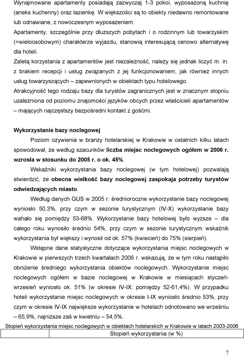 Zaletą korzystania z apartamentów jest niezależność, należy się jednak liczyć m. in.