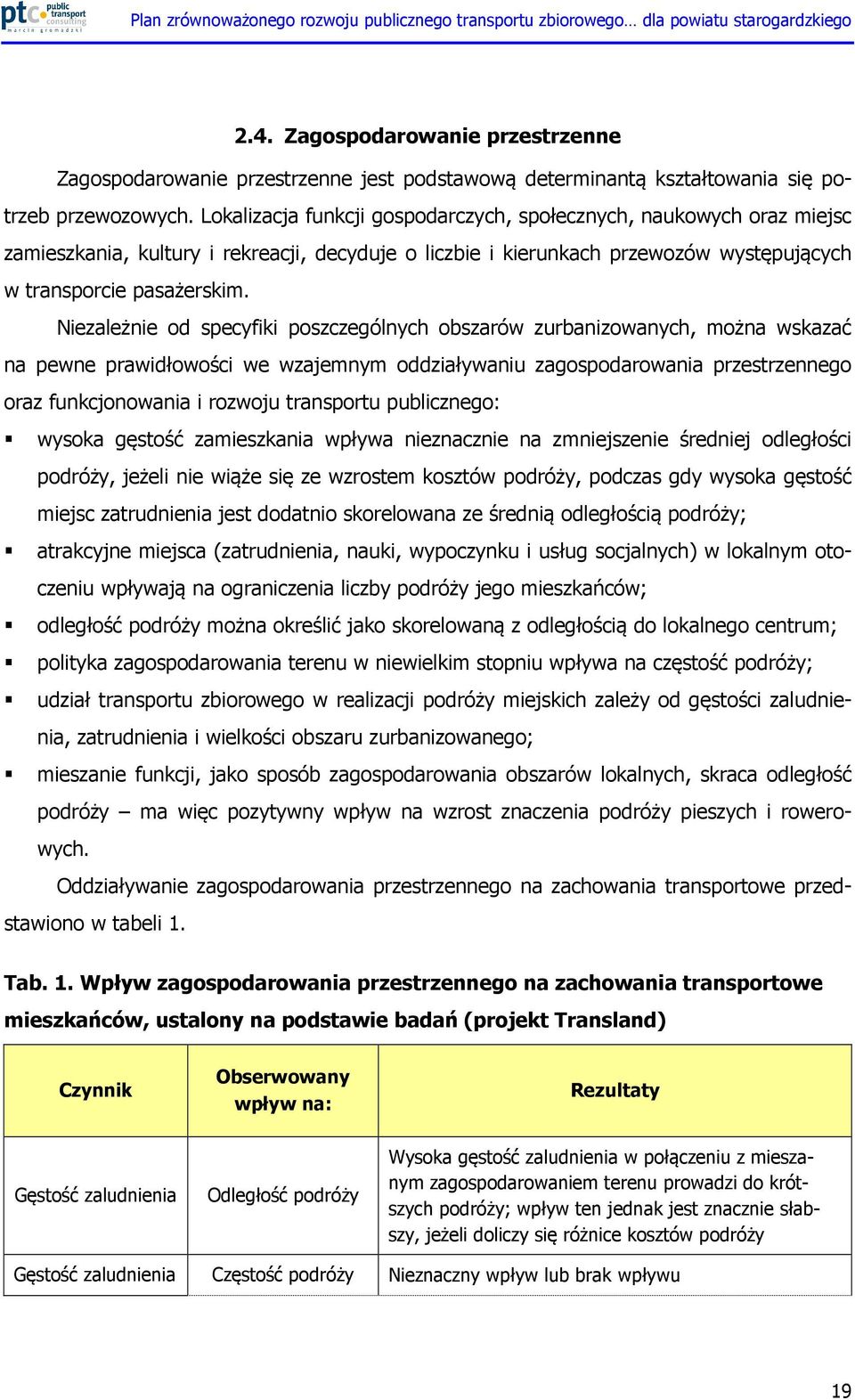 Niezależnie od specyfiki poszczególnych obszarów zurbanizowanych, można wskazać na pewne prawidłowości we wzajemnym oddziaływaniu zagospodarowania przestrzennego oraz funkcjonowania i rozwoju