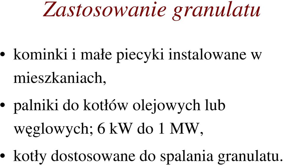 palniki do kotłów olejowych lub węglowych;