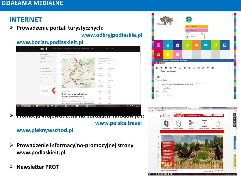 pl Promocja Województwa na portalach narodowych: www.polska.