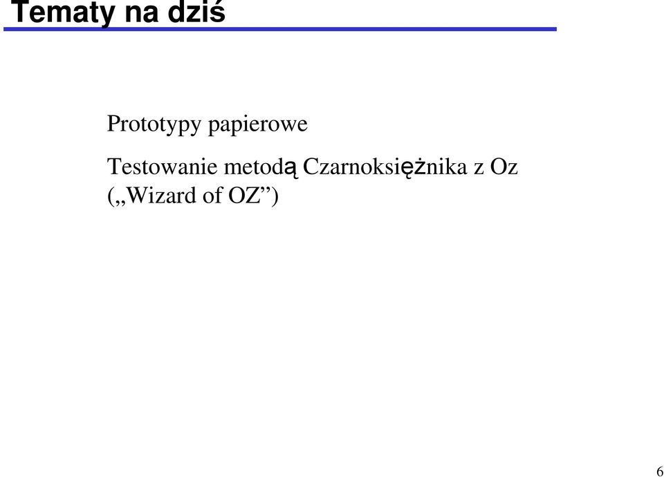 Testowanie metodą