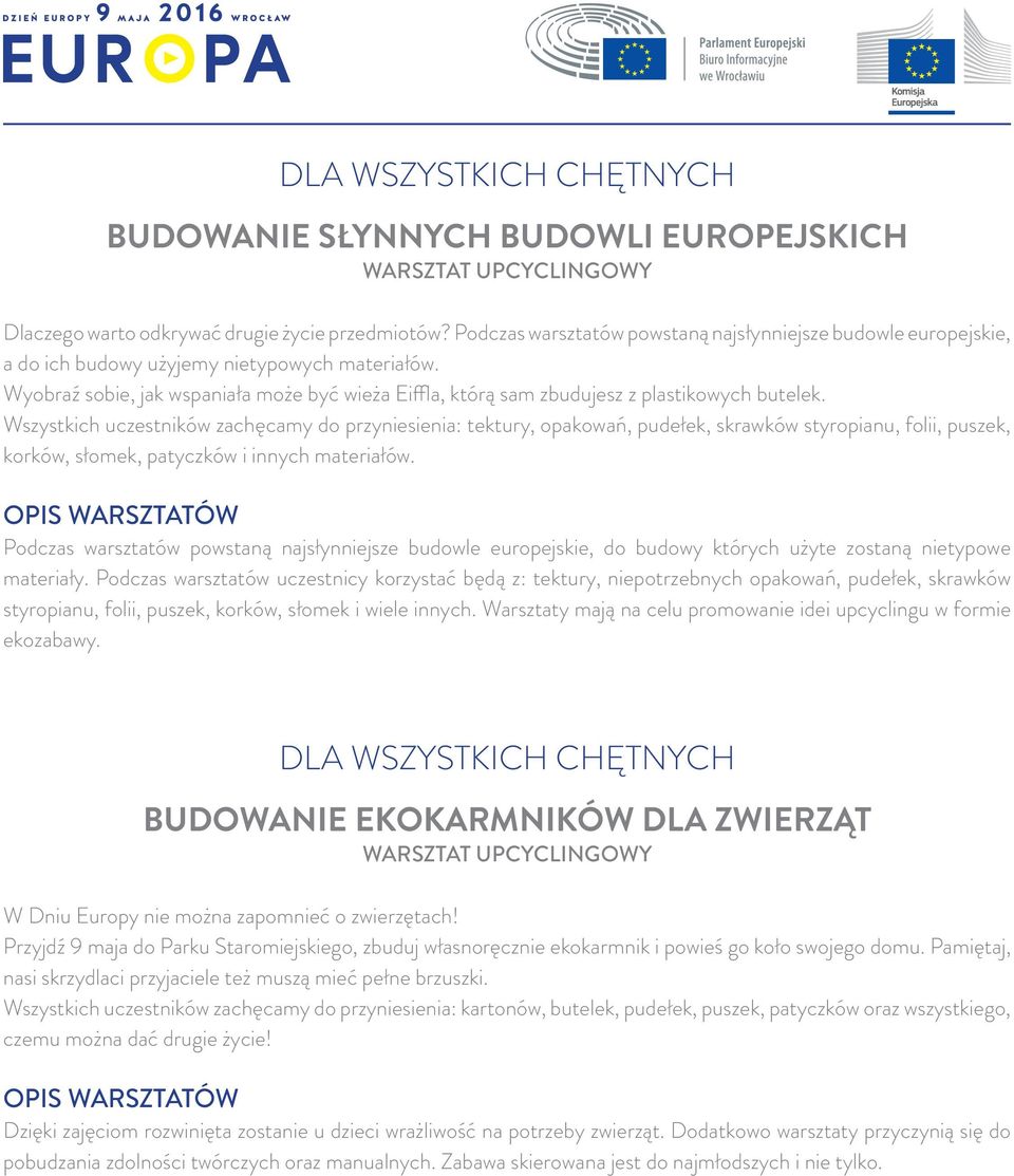 Wyobraź sobie, jak wspaniała może być wieża Eiffla, którą sam zbudujesz z plastikowych butelek.