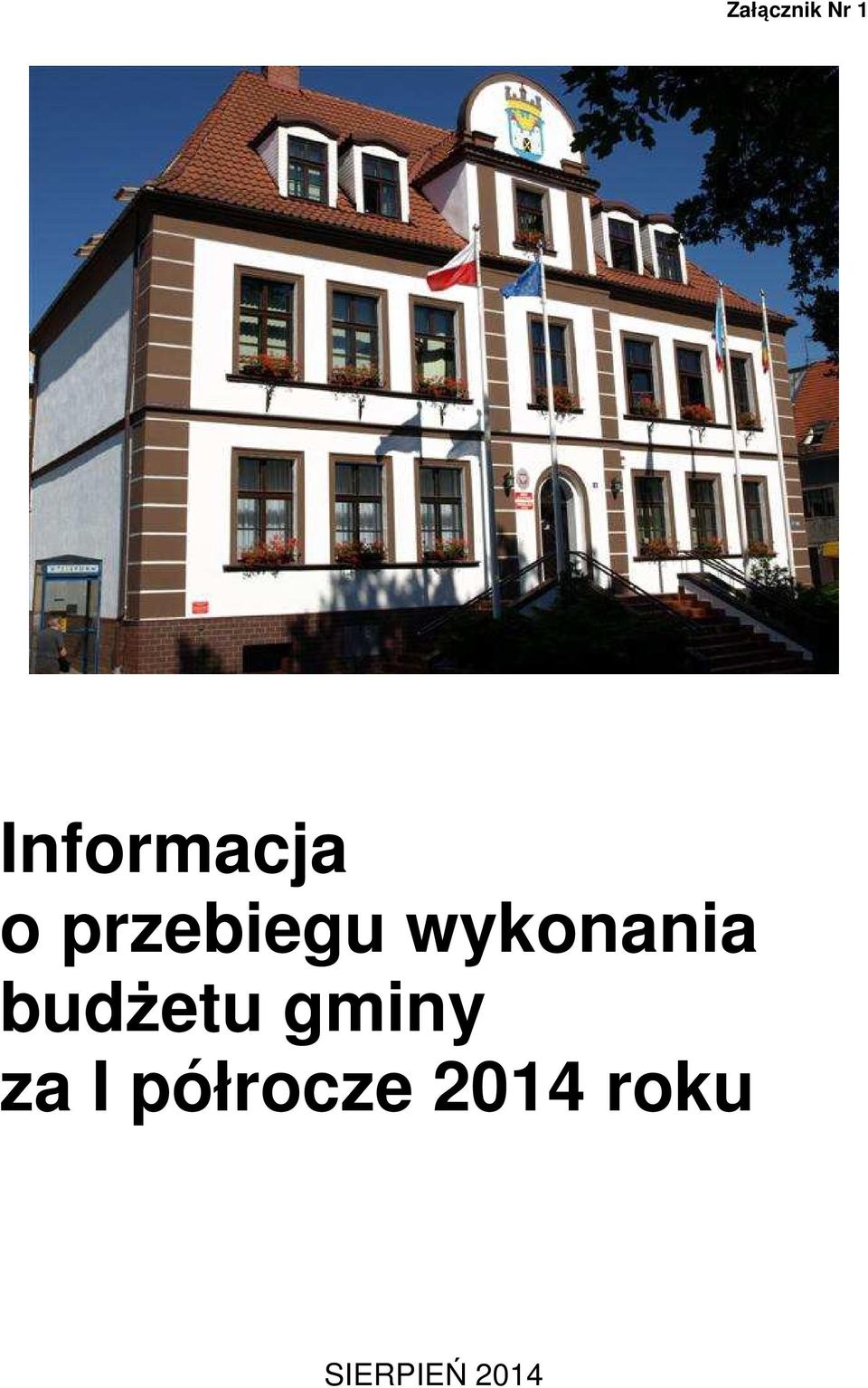 wykonania budżetu gminy