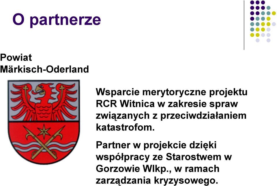 przeciwdziałaniem katastrofom.