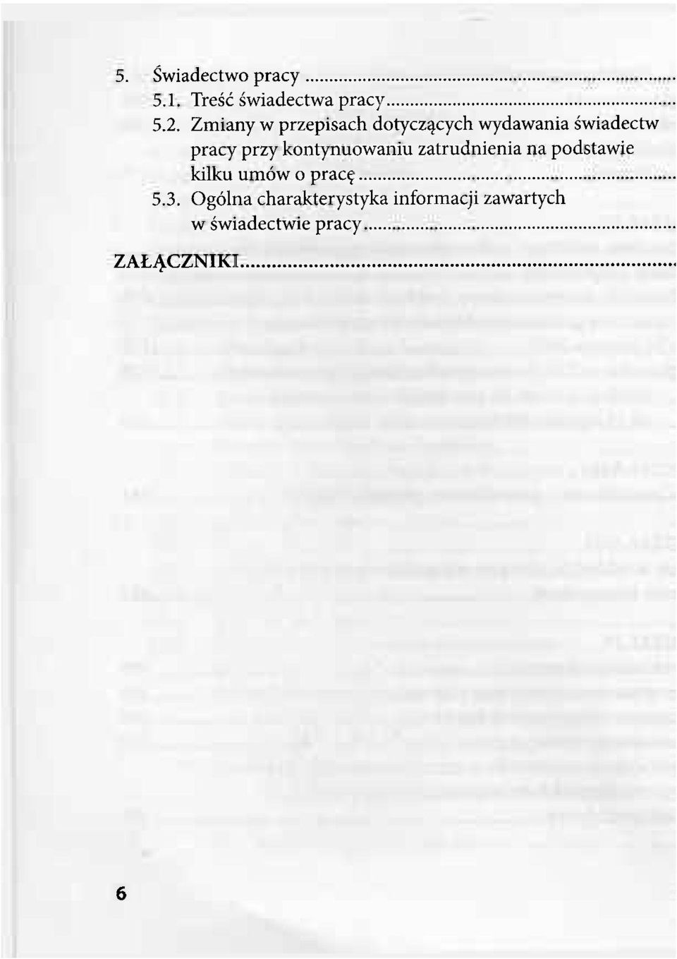kontynuowaniu zatrudnienia na podstawie kilku umów o pracę 5.3.