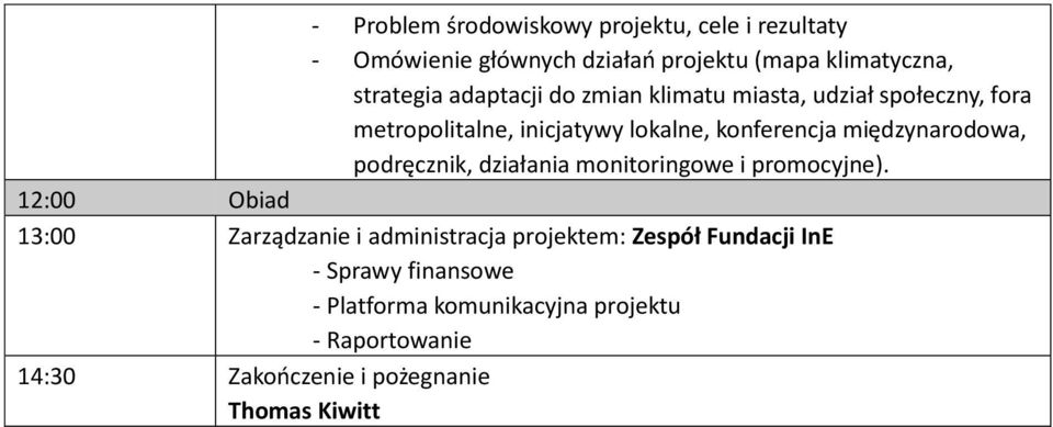 międzynarodowa, podręcznik, działania monitoringowe i promocyjne).