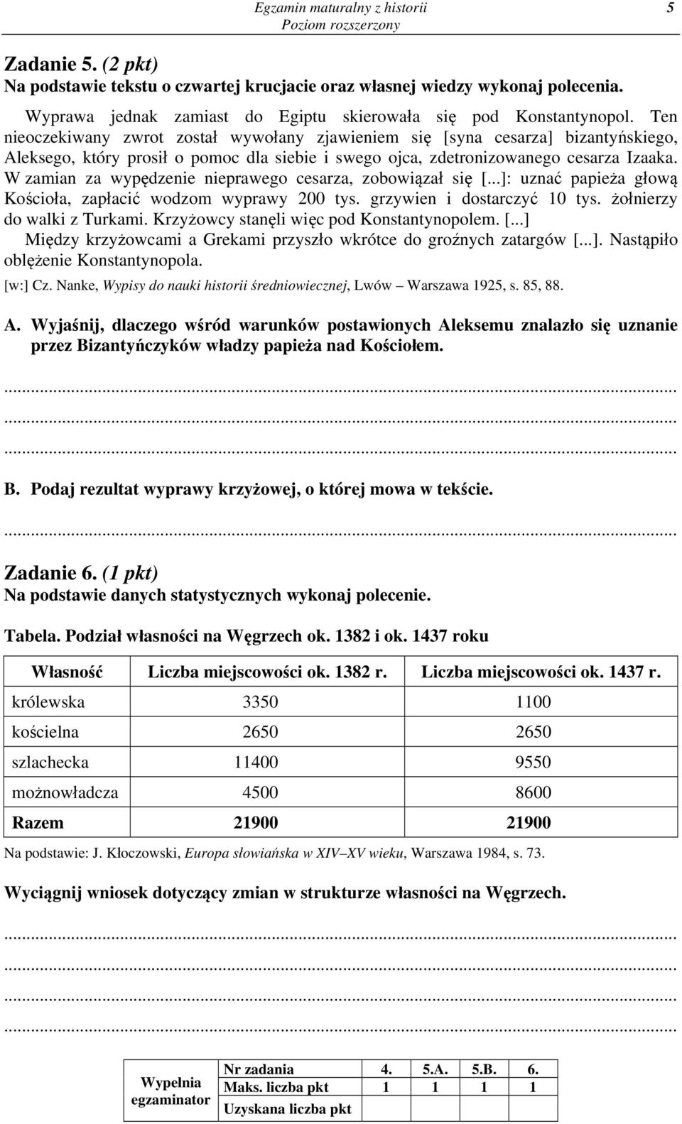 W zamian za wypędzenie nieprawego cesarza, zobowiązał się [...]: uznać papieża głową Kościoła, zapłacić wodzom wyprawy 200 tys. grzywien i dostarczyć 10 tys. żołnierzy do walki z Turkami.