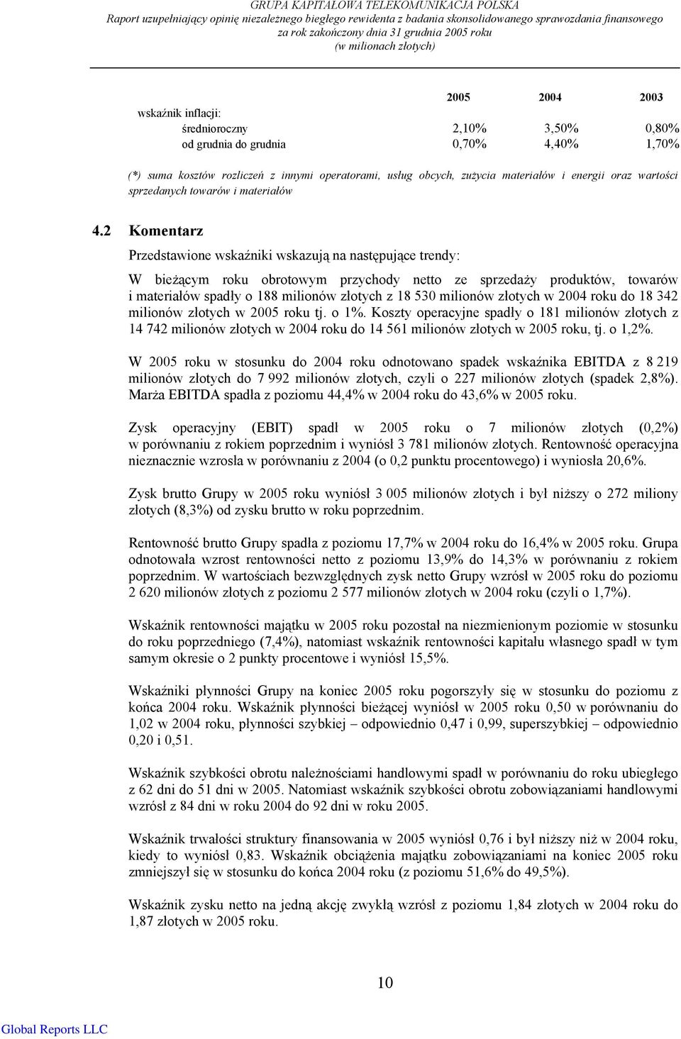 materiałów i energii oraz wartości sprzedanych towarów i materiałów 4.