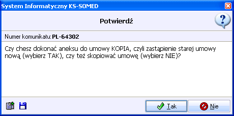 MODUŁ 42 Umowy 4.11. Aktualizacja dopłaty kierującego Niektóre jednostki służby zdrowia posiadają umowy z NFZ zawierające część usług opłacanych przez kierującego na usługę.