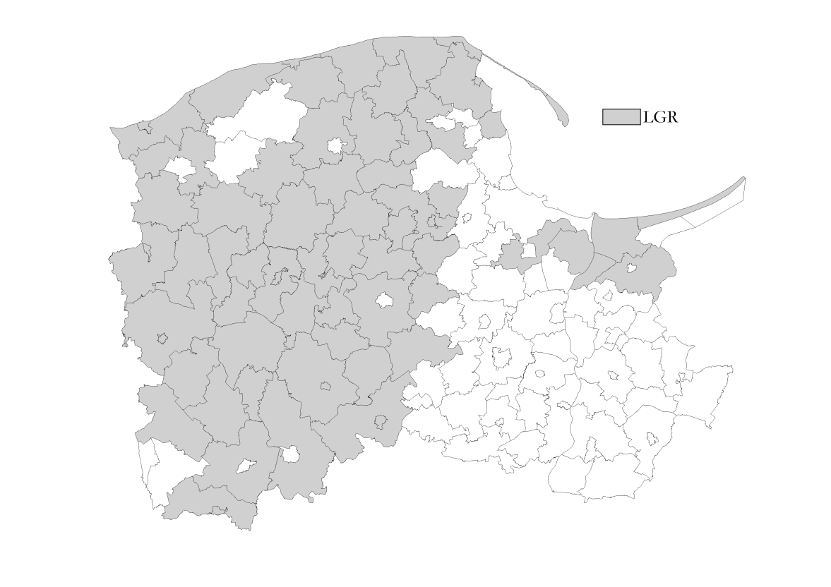 1.4. Europejski Fundusz Rolny i Europejski Fundusz Rybacki 24 Analizie poddano 1255 projektów (o łącznej wartości 427,8 mln PLN) zrealizowanych lub będących w trakcie realizacji w ramach: Programu