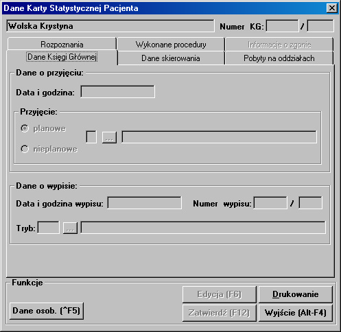 3.2.6 Autoryzacja Lokalizacja: Izba Przyjęć > Menu Uproszczona Ewidencja Pobytów > Izba Przyjęć Ogólna > Menu Pacjenci > Przycisk Poleceń [Autoryzuj] Autoryzacja jest możliwa, jeżeli administrator