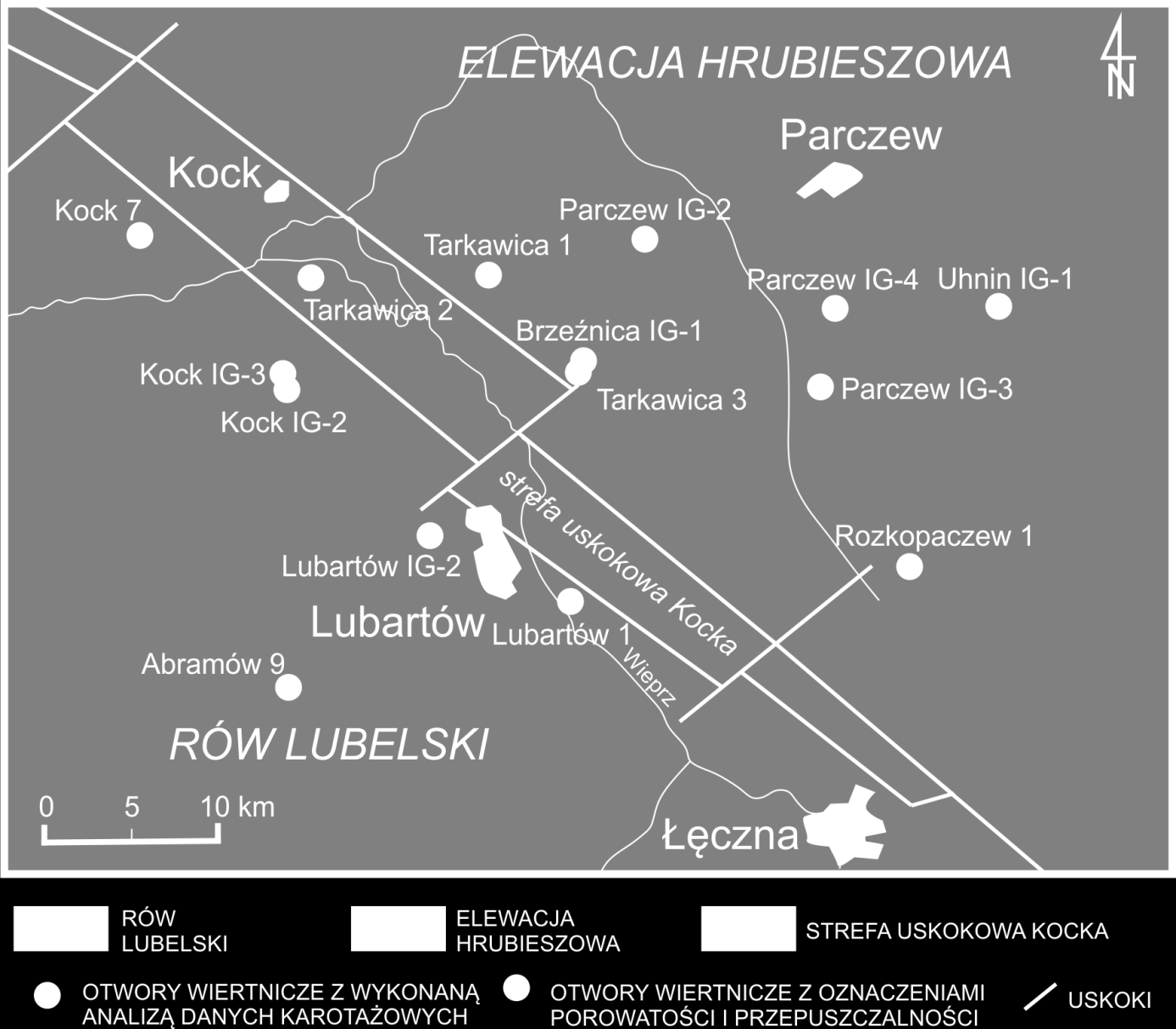 stanowić potencjalnie poziomy zbiornikowe. Możliwość szczelinowania krystalicznych skał podłoża również stwarza możliwość wykorzystania tych wydzieleń w celach technologii HDR.