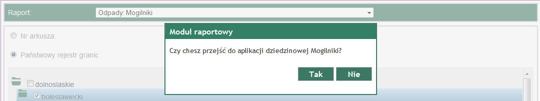 WN Kopaliny: Raport o obszarze prognostycznych, WN Kopaliny: Raport o obszarze prognostycznym zweryfikowanym, WN Kopaliny: Raport o obszarze perspektywicznym, WN Kopaliny: Raport o obszarze