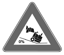 Niebezpieczeństwo zgniecenia przez zakleszczenie między ruchomymi częściami pojazdu Niebezpieczeństwo zranienia obracającymi się częściami. Nie dotykać. Ryzyko pożaru.