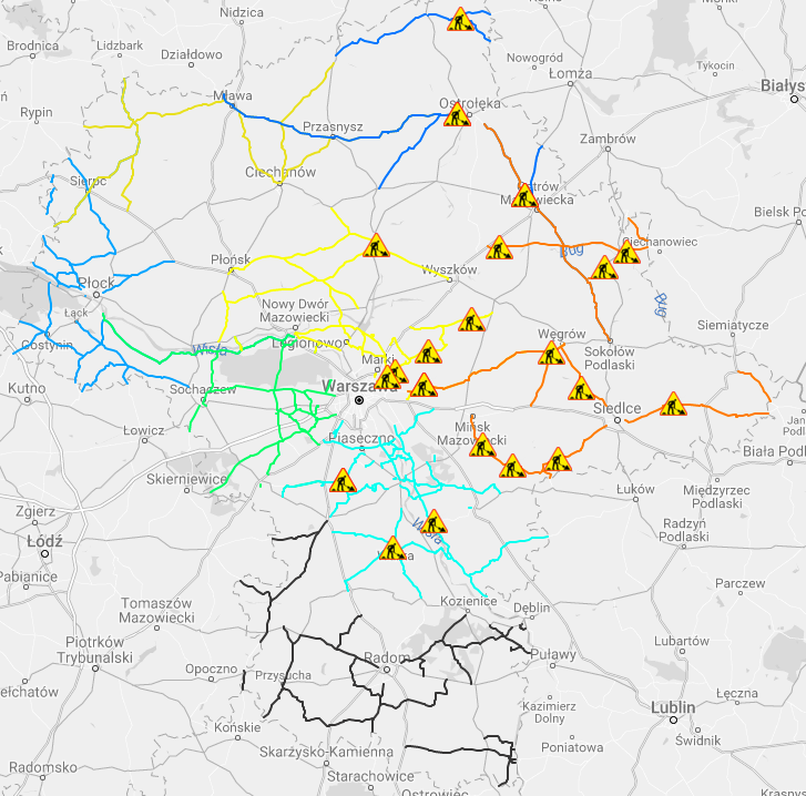 ZAGROŻENIA ŚRODOWISKA Wyniki pomiarów