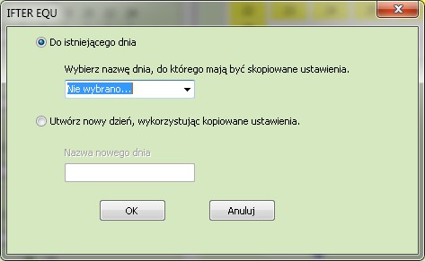 Jeśli harmonogram jest tworzony na 2 lub lub więcej lat można robić podgląd ustawiając w okienku odpowiedni rok. 3.10.