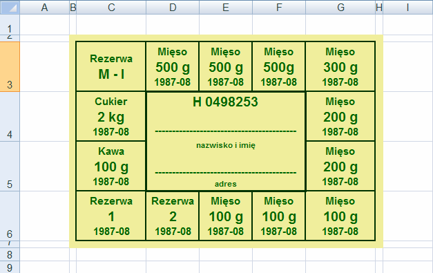 Lekcja 1 Gromadzenie i formatowanie danych w arkuszu