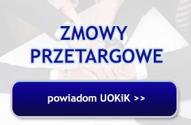 Zwalczanie zmów przetargowych w prawie konkurencji Wzór zawiadomienia o