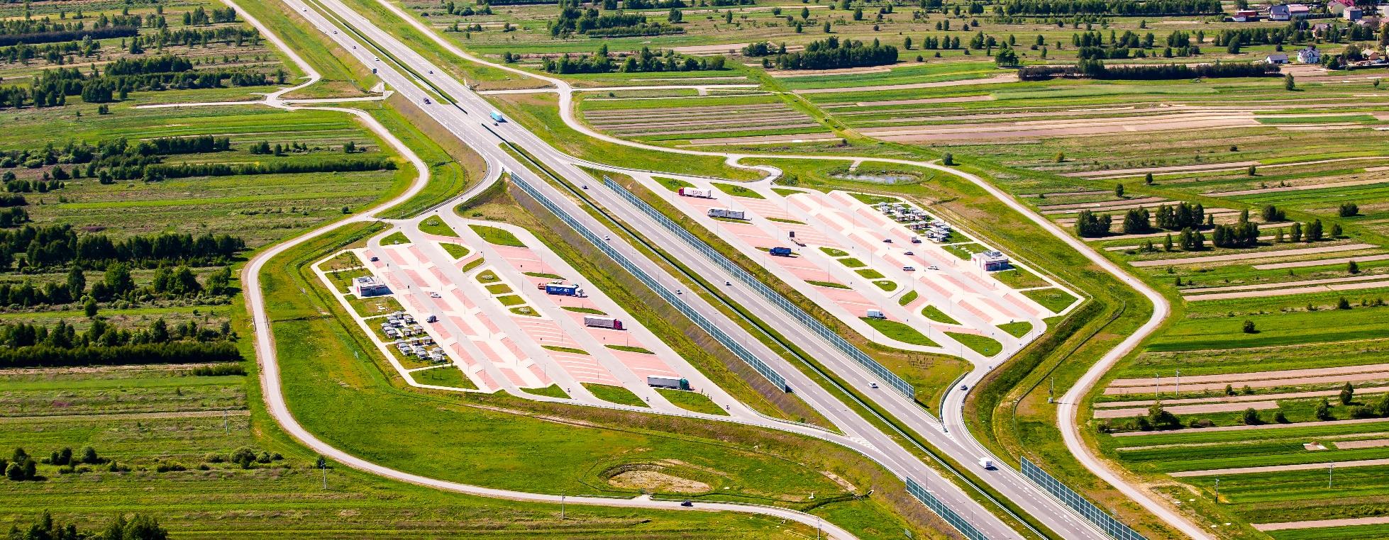 Budowa autostrady A-4 Tarnów Rzeszów wraz z drogą ekspresową S-19 Rzeszów Świlcza Długość: 82,8 km - zadanie podzielone na 5