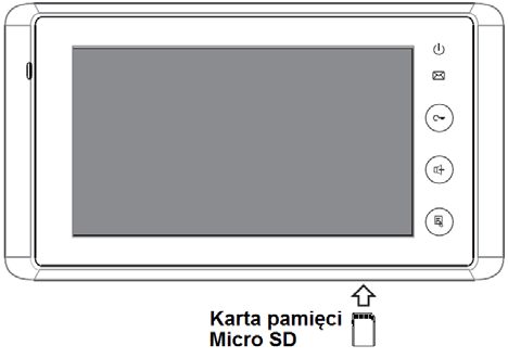 Istnieje możliwość ustawienia wartości 4 różnych parametrów (rys.26): - jasności, - koloru - sceny (4 typowe gotowe ustawienia obrazu) - głośności rozmowy.