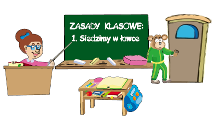 Dziecko często nie stosuje się do podawanych kolejno instrukcji i ma kłopoty z dokończeniem zadań szkolnych i