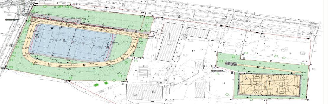 Inwestycje i remonty Budowa kompleksu boisk przy Szkole Podstawowej nr 17, ul.