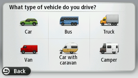 Nawigacja dla ciężarówek Informacje o nawigacji dla ciężarówek Nawigacja dla ciężarówek TomTom pomaga zaplanować bezpieczną trasę dla dużego pojazdu, takiego jak ciężarówka czy autobus, która będzie