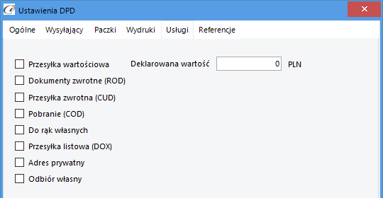 2.2.5.4. Wydruk Mmożliwość ustawienia automatycznych wydruków, jeśli chodzi o etykiety oraz potwierdzenia.