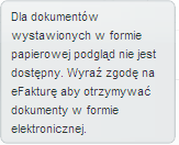 Prezentowane są: (1) Status płatności dokumentu Ikona prezentująca status płatności dokumentu. (2) Typ Prezentowany jest typ dokumentu finansowego, np. Faktura VAT lub Wpłata.