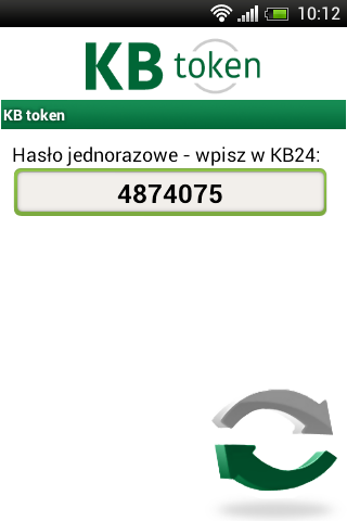 Jeżeli wszystkie dane, które występują na tym ekranie są zgodne z danymi autoryzowanej transakcji należy je zaakceptować poprzez wybór Tak Po tej czynności nastąpi przekierowanie na kolejny ekran,