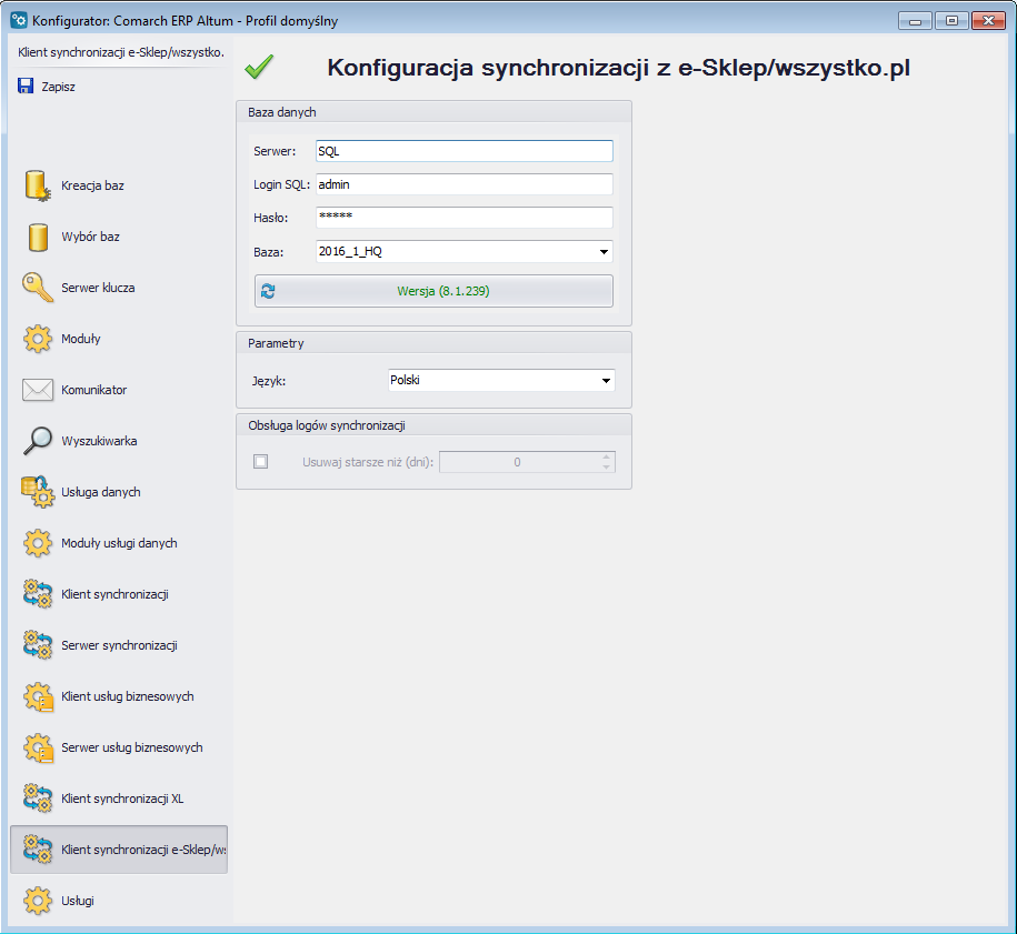 6.1 Sposoby synchronizacji Proces synchronizacji może odbywać się ręcznie wywoływany przez użytkownika lub automatycznie na podstawie harmonogramu zadań.