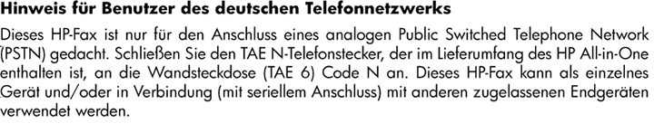 Informacje dla użytkowników w Europejskim Obszarze Gospodarczym Informacje dla użytkowników sieci telefonicznej w Niemczech Oświadczenie o faksie przewodowym w Australii Uwagi regulacyjne dla